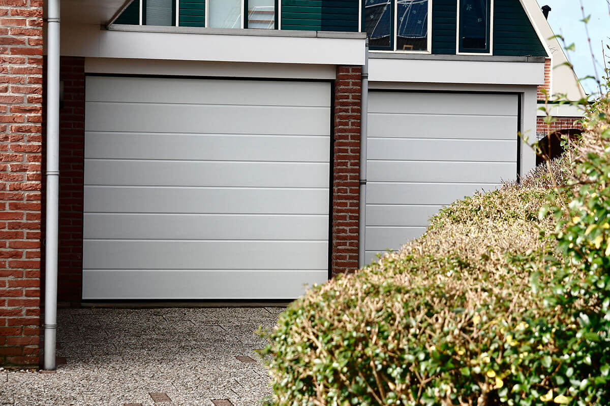 Foto dubbele garagedeur