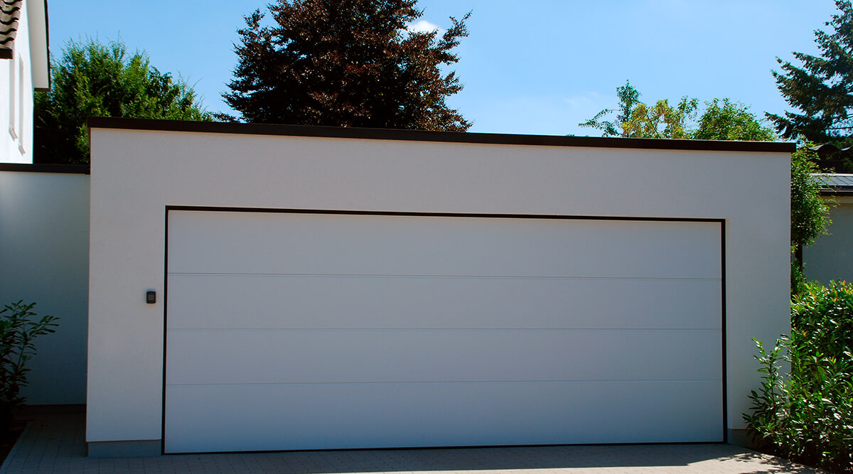 Garagedeur flat-structure
