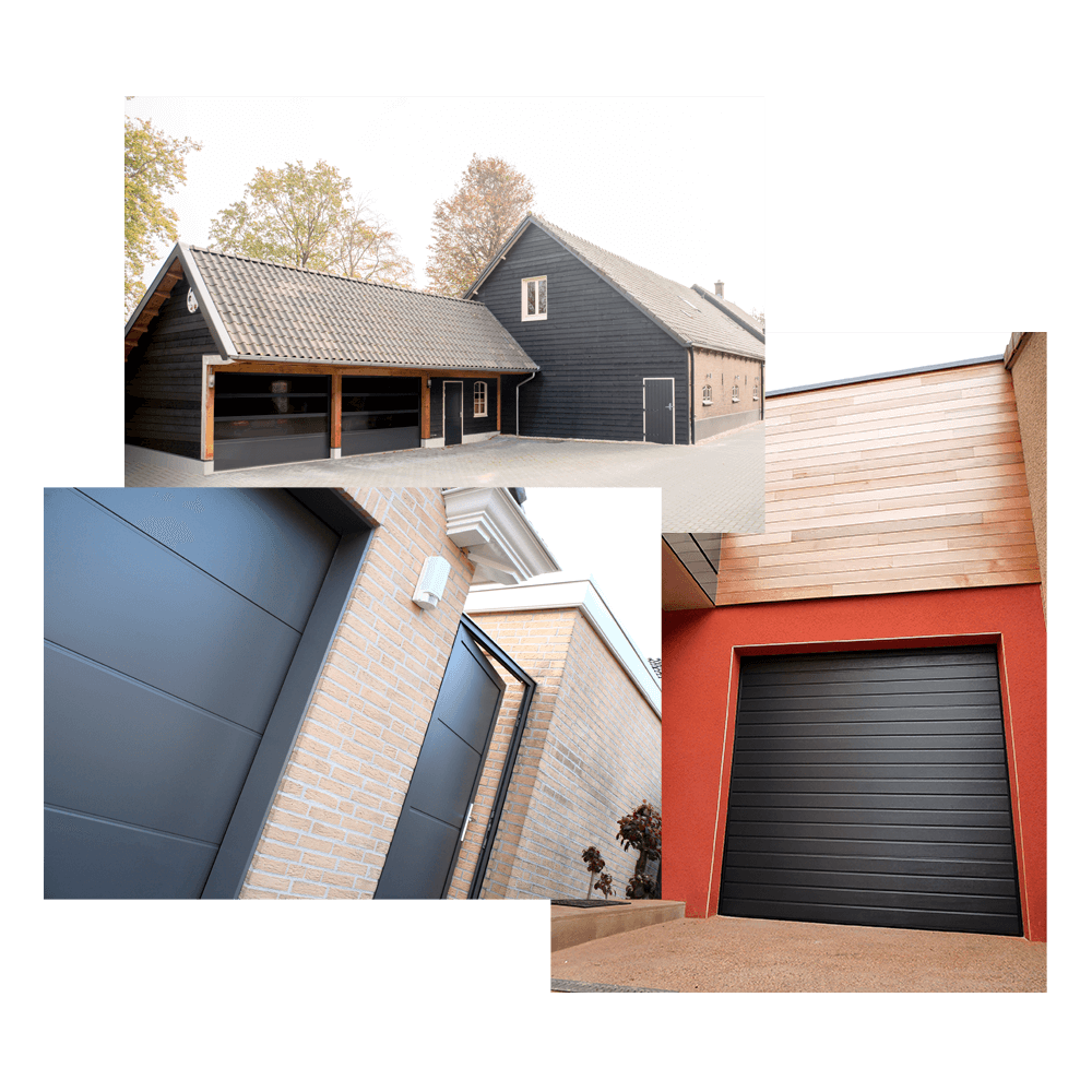 Resultaten installatie garagedeuren en poorten.